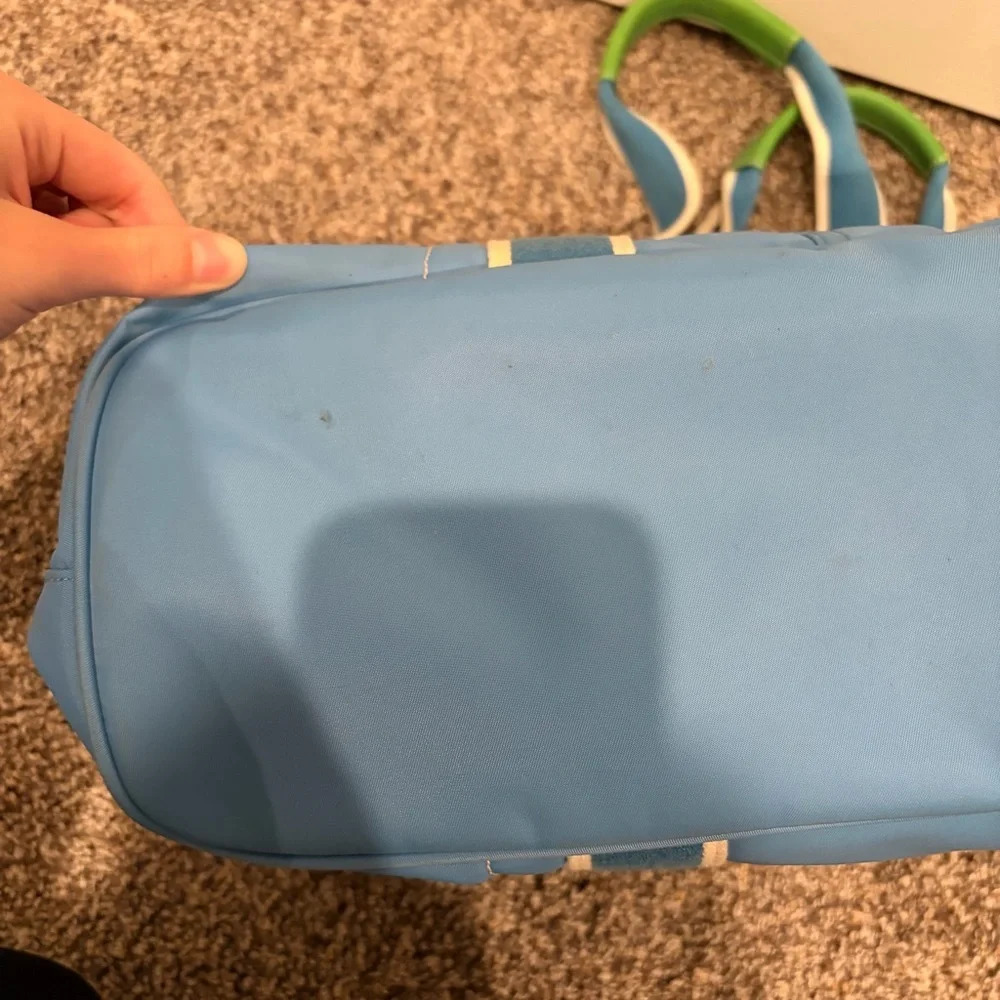 Coach Blue & Green Tote Bag